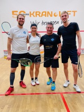 Die Sieger und 2. platzierten vlnr   Juri Gerken, Aylin Günsav, SI Stuttgart, James Dedora, Frederick Eichmeier, TSV Scharnhausen